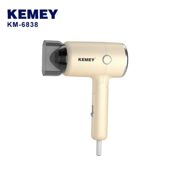 KEMEY KM-6838 Folding Hair Dryer 1300W