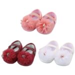 Soft Cotton Non-Slip Baby Girls Shoes