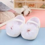 Soft Cotton Non-Slip Baby Girls Shoes - Image 4