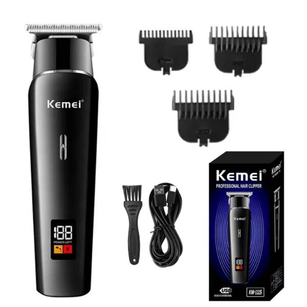 Kemei KM-1113 Professional Zero-Gap T-Blade Trimmer