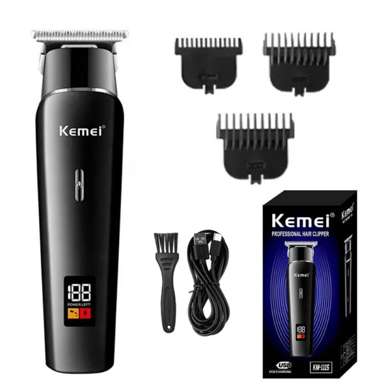 Kemei KM-1113 Professional Zero-Gap T-Blade Trimmer